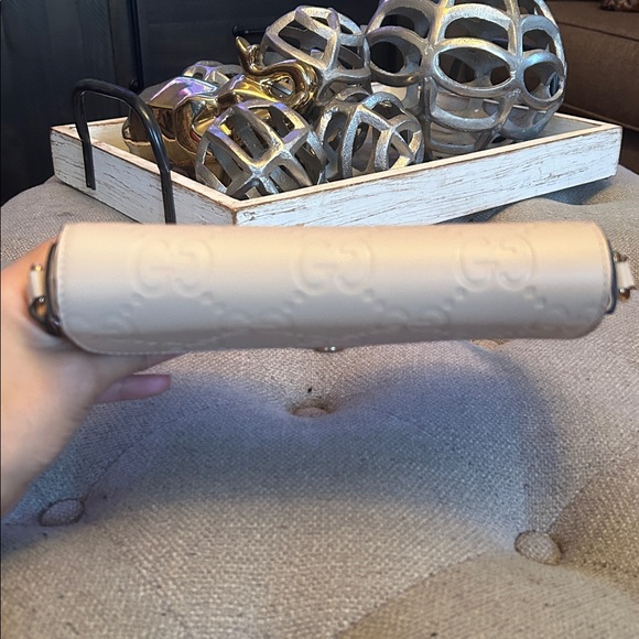 GUCCI Gilbert Calfskin GG Super Mini Shoulder Bag - Picture 13 of 13